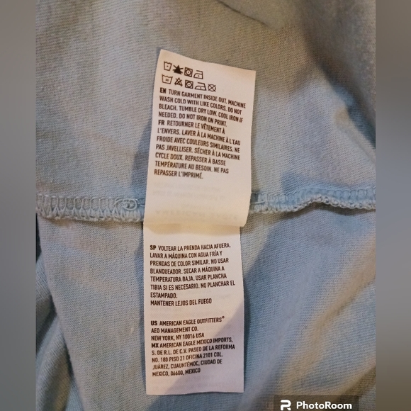 American Eagle Super Soft Standard Fit Tee Mens XL - Picture 7 of 8